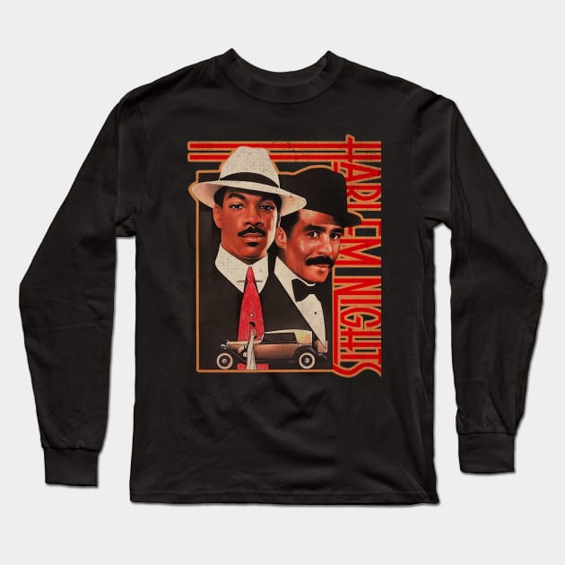 Harlem Nightss art drawing Long Sleeve T-Shirt by romirsaykojose@